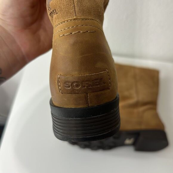 Sorel Emelie Foldover Boot in‎ Camel Brown Sz 11 - Picture 8 of 10